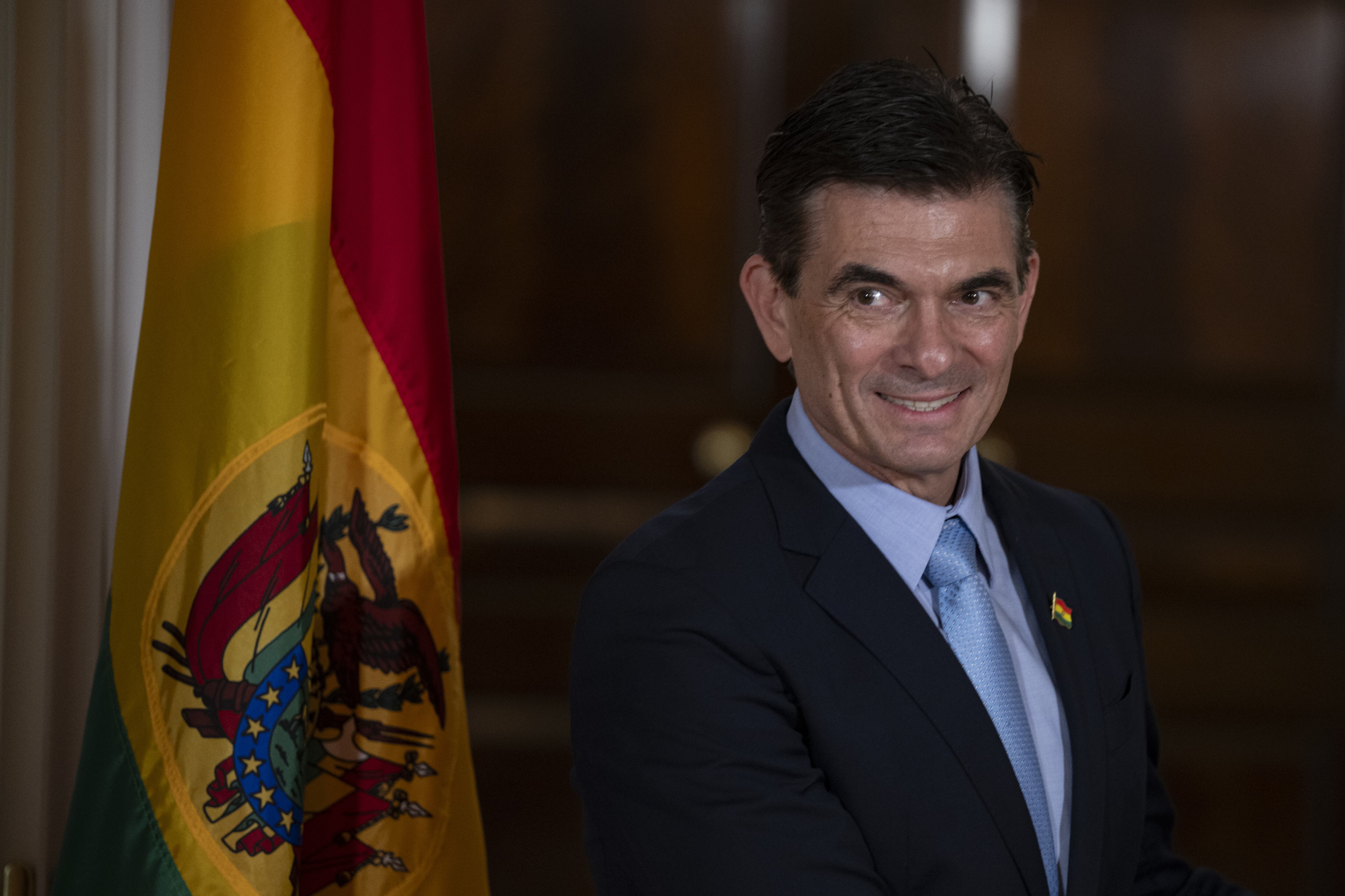 El presidente de Bolivia, Rodrigo Paz, en Washington, el 31 de octubre de 2025. FOTO: Celal Güne/Getty Images