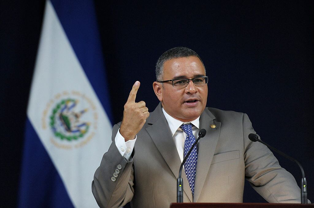 El expresidente de El Salvador Mauricio Funes. Foto: Jose CABEZAS/AFP via Getty Images