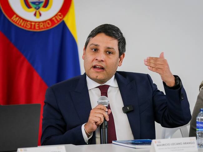 El ministro de Las TIC, Mauricio Lizcano. Foto: Colprensa - Mariano Vimos.
