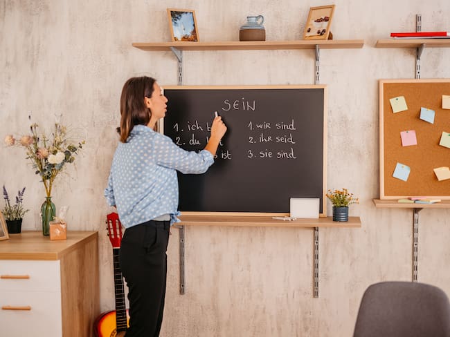 Aprendizaje del idioma alemán, imagen de referencia. Foto: Getty Images.