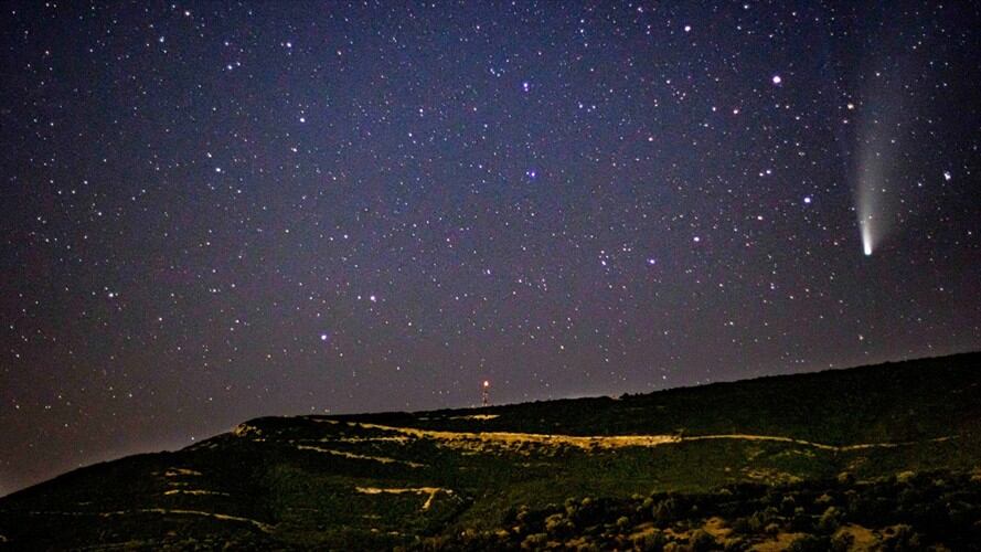 Paso de un asteroide por la Tierra. Foto: Referencia Getty