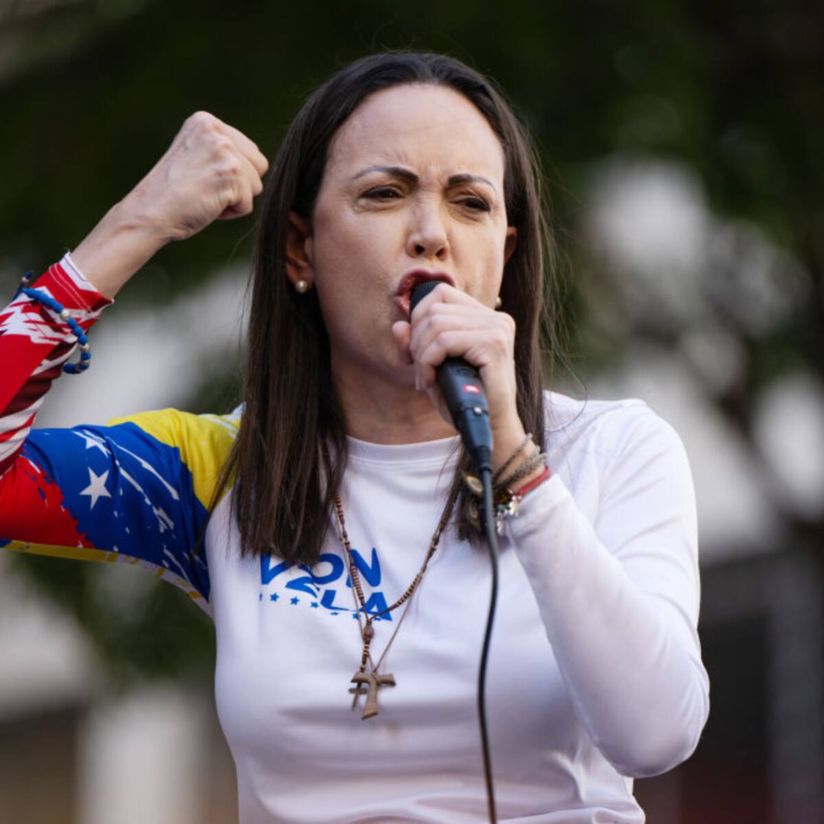 María Corina Machado afirmó que “Maduro empezó esta guerra y Trump la está terminando”