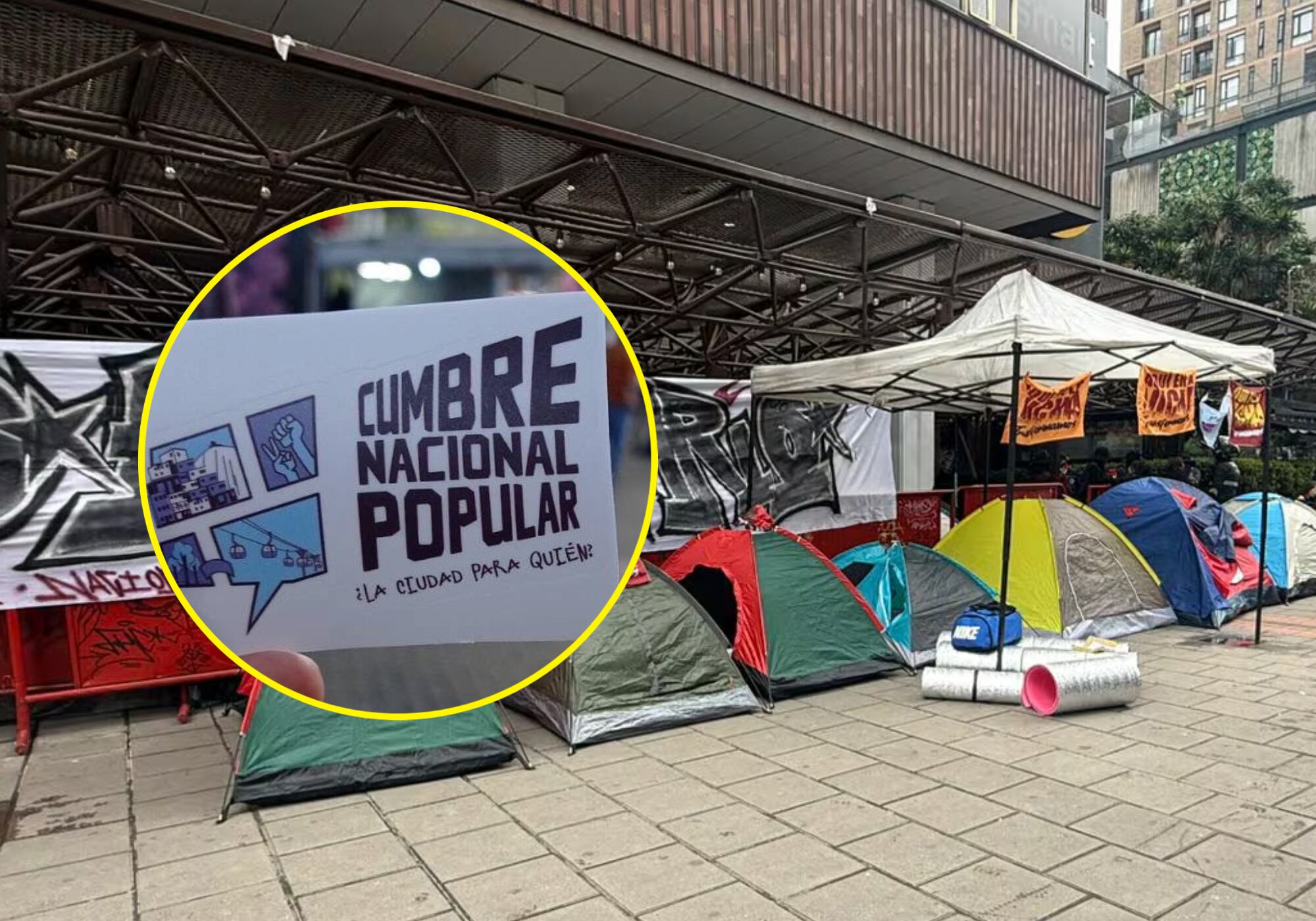 “Nos refugiamos en el Estado porque nos falló”: vocera de la Cumbre Nacional Popular por protestas