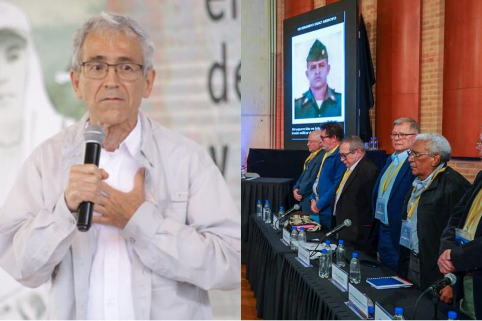 Padre de Roux y reclutamiento de menores. Foto: Colprensa