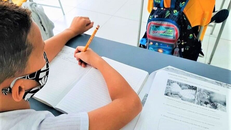 Las instituciones que no cumplan los protocolos, no podrán convocar a sus estudiantes de manera presencial . Foto: Colprensa