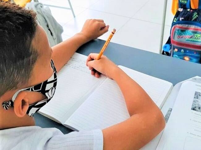 Las instituciones que no cumplan los protocolos, no podrán convocar a sus estudiantes de manera presencial . Foto: Colprensa