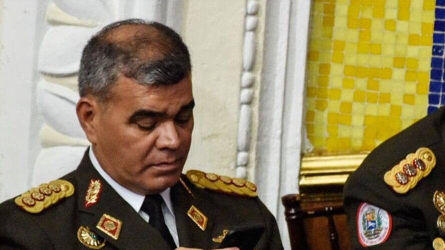 Ministro de la Defensa del gobierno de Nicolás Maduro, Vladimir Padrino López. Foto: Carolina Cabral/Getty Images