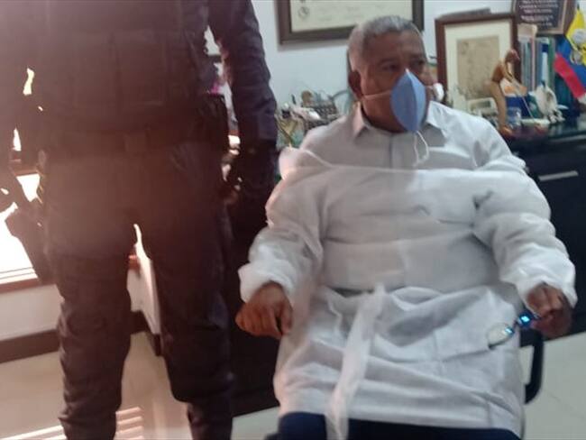 Detención domiciliaria para Gustavo Adolfo Aguilar Vivas. Foto: Fiscalía General de la Nación