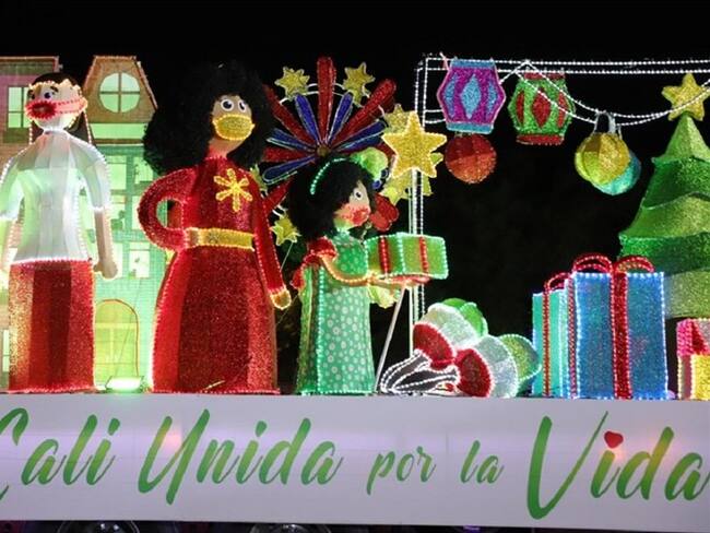 Alumbrado navideño móvil de Cali incumplió con el 20% de los recorridos