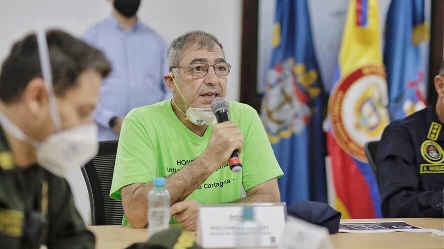 William Dau, alcalde de Cartagena. Foto: Archivo