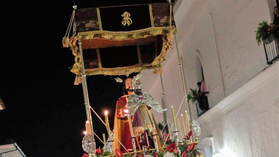 Las imágenes fueron trasladadas a la capital de la República, en el marco de la actividad Vive Popayán en Bogotá. Foto: Colprensa