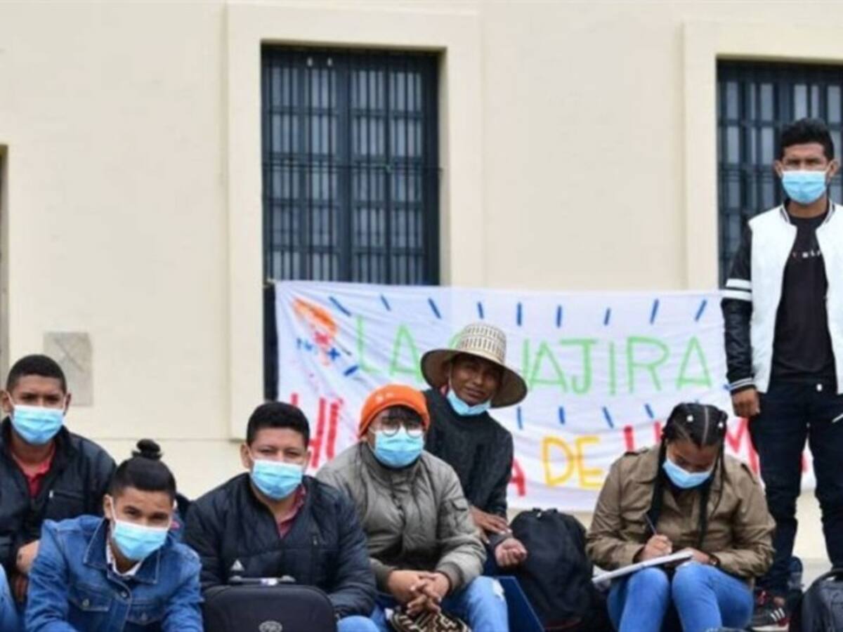 Jóvenes realizan huelga de hambre en defensa de La Guajira y contra el Gobierno