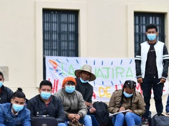 Jóvenes realizan huelga de hambre en defensa de La Guajira y contra el Gobierno