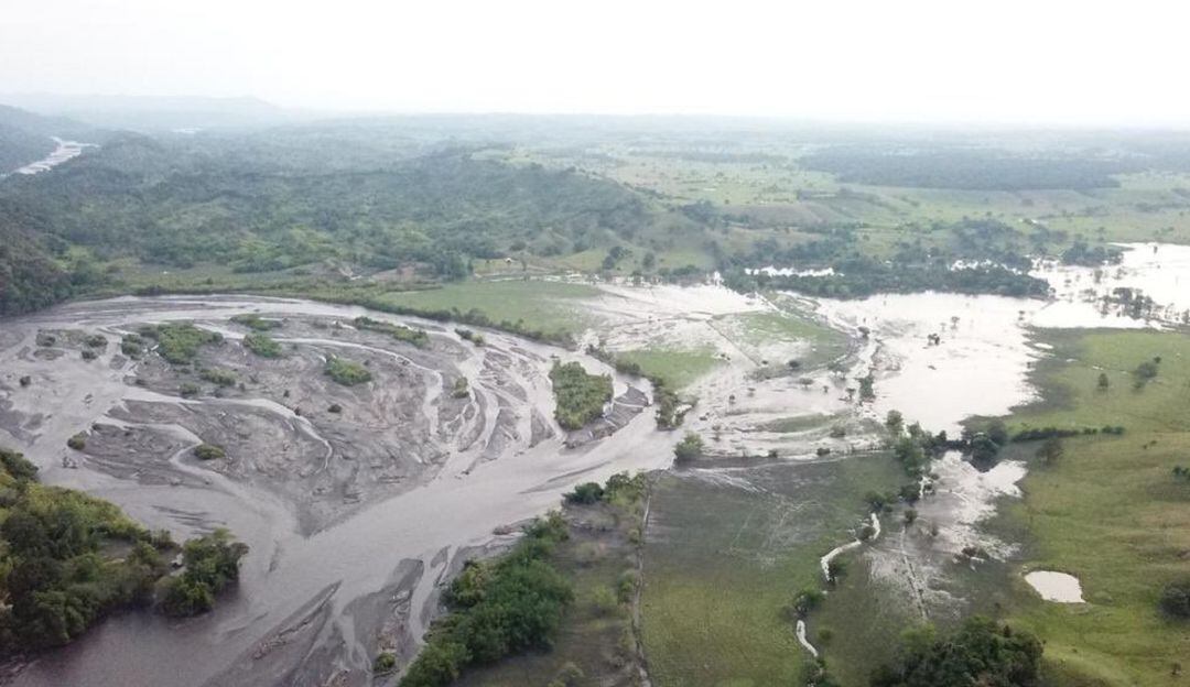 Invierno en Boyacá. Foto: Cortesía Gestión del Riesgo de Boyacá.