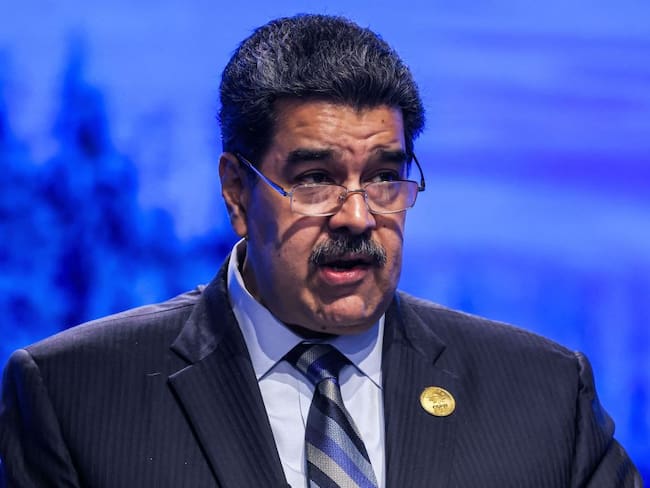 Nicolás Maduro. (Photo by AHMAD GHARABLI/AFP via Getty Images)