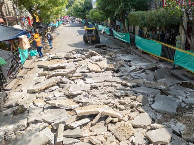 Obras de pavimentación en Cúcuta / Foto: Cortesía - Alcaldía de Cúcuta.