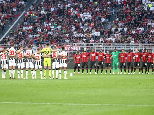 Milan vs. Newcastle, jornada 1 de la UEFA Champions League 2023/24. Foto: EFE.