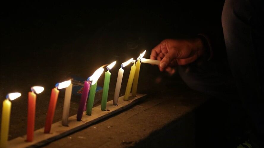 Día de velitas en Colombia. Foto: Colprensa - Sofía Toscano