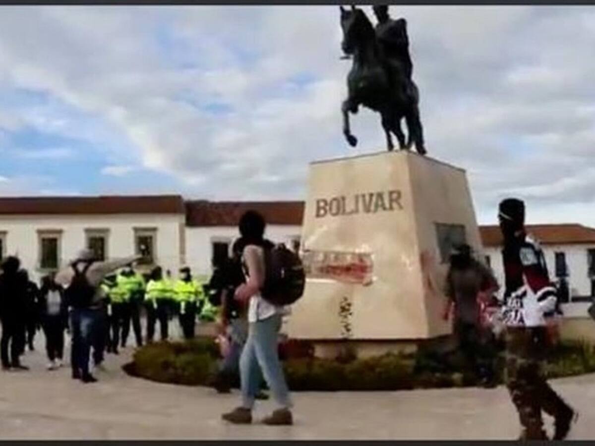 17 capturados y al menos 7 heridos es el saldo que dejan las protestas en Tunja, Boyacá
