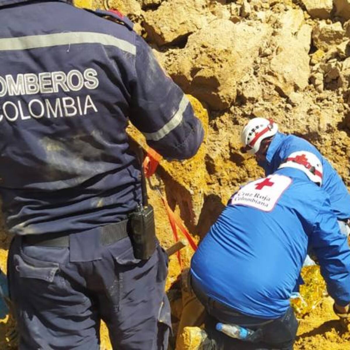 Alud en una obra de apartamentos dejó un trabajador muerto en Tunja