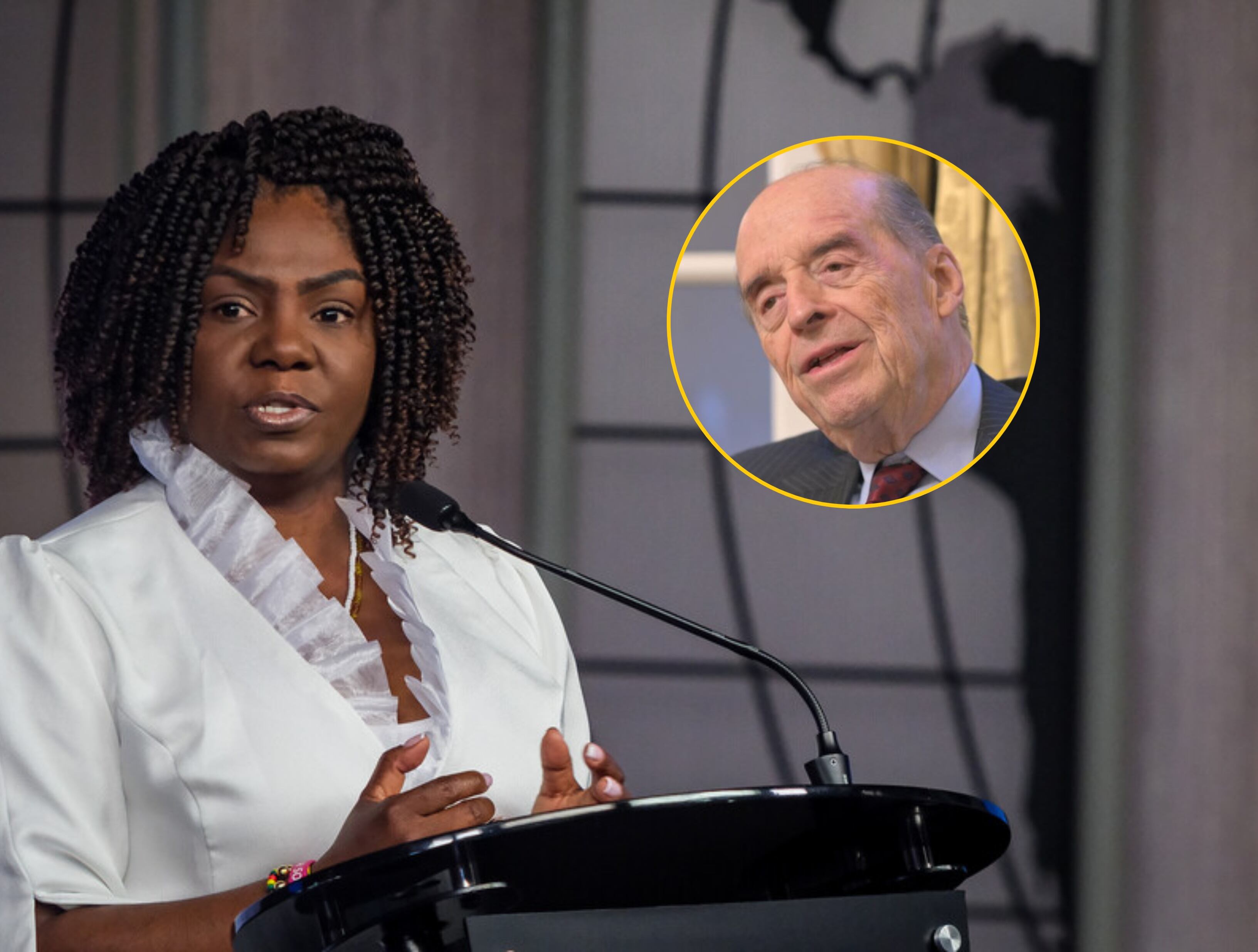 Francia Márquez y Álvaro Leyva. Fotos: Colprensa - Mariano Vimos // Miguel Medina/AFP via Getty Images