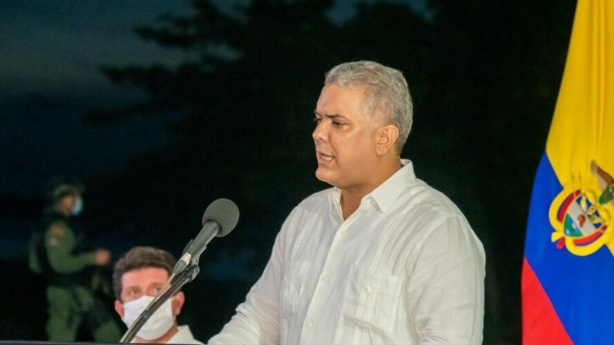 Iván Duque, presidente de Colombia. Foto: Colprensa