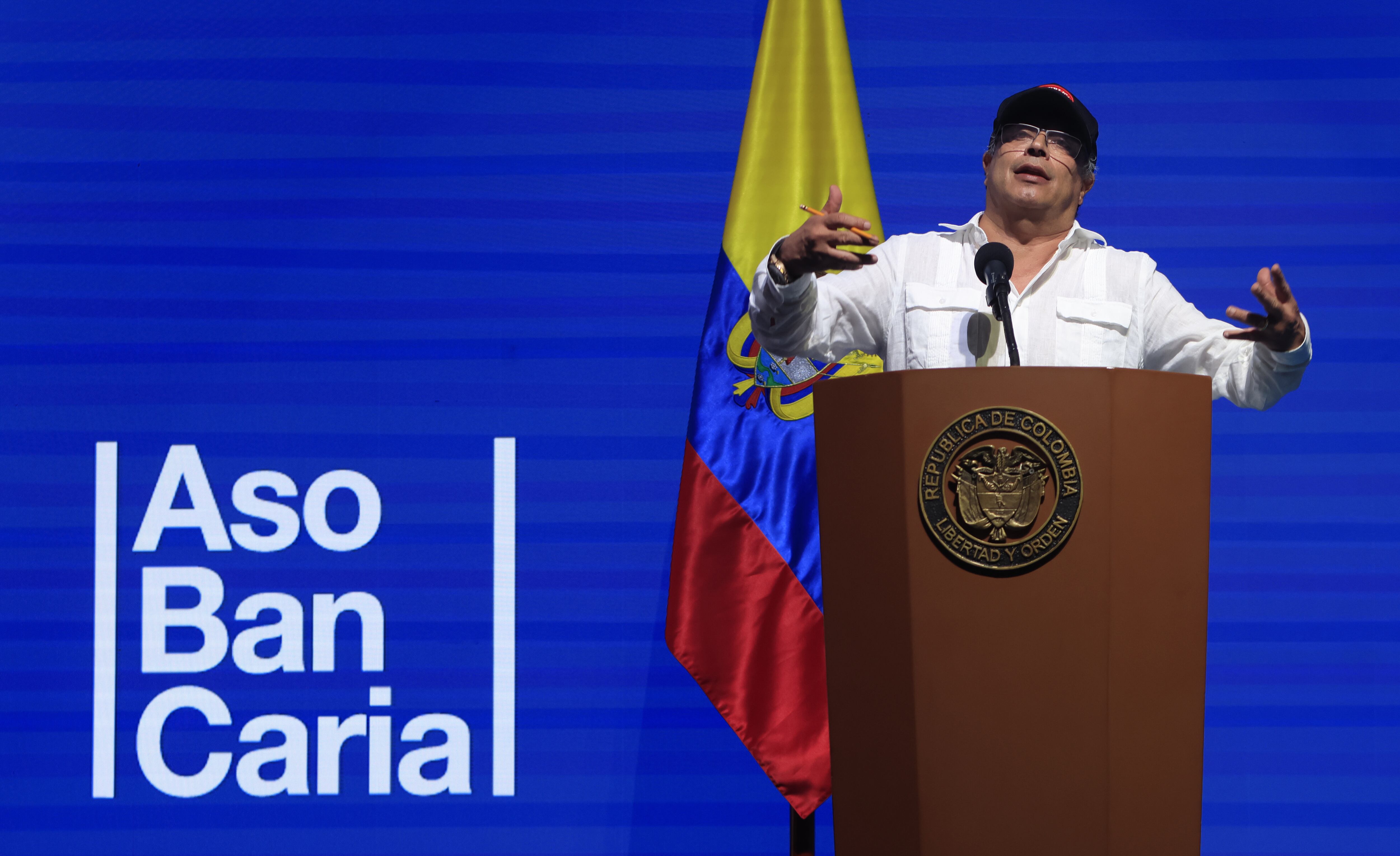 El presidente de Colombia Gustavo Petro. Foto: EFE.