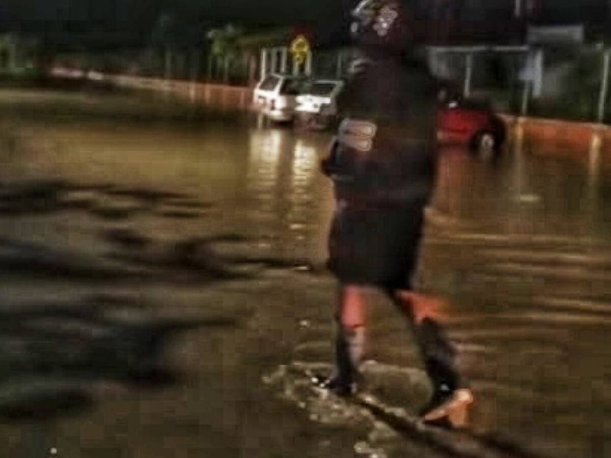 700 familias damnificadas por el desbordamiento del río Negro en Padilla, Cauca