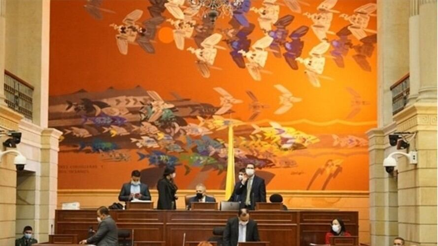 Sec. Salud recomienda a la Cámara sesionar virtualmente hasta controlar brote de COVID-19. Foto: Colprensa