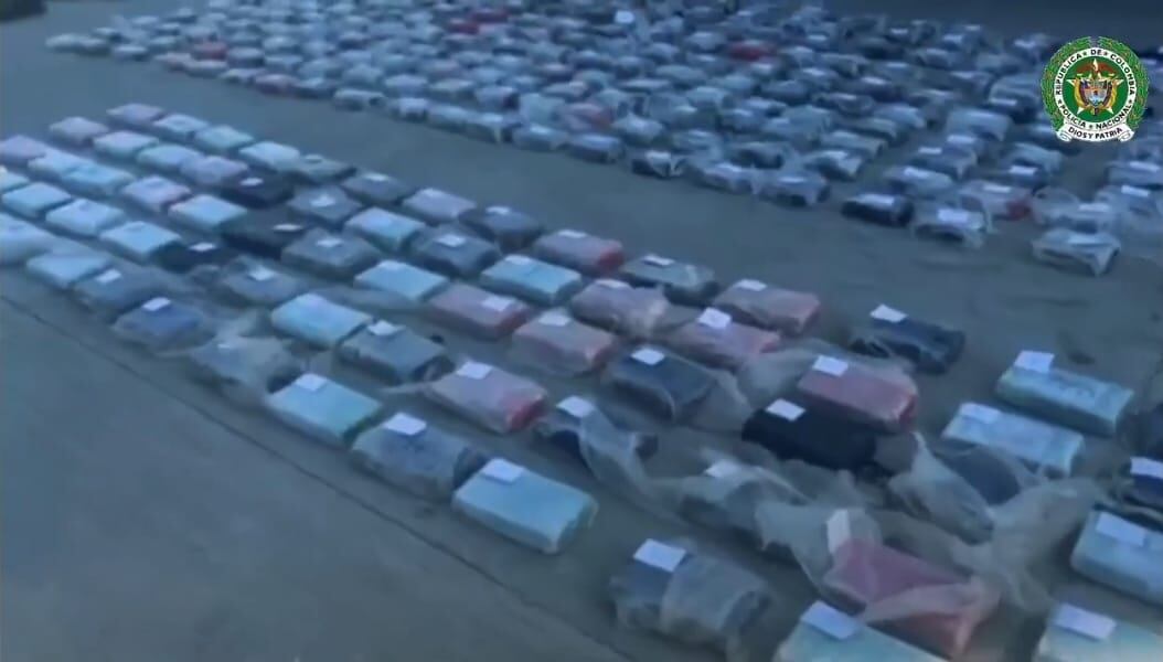 Droga incautada/ Policía Nacional 