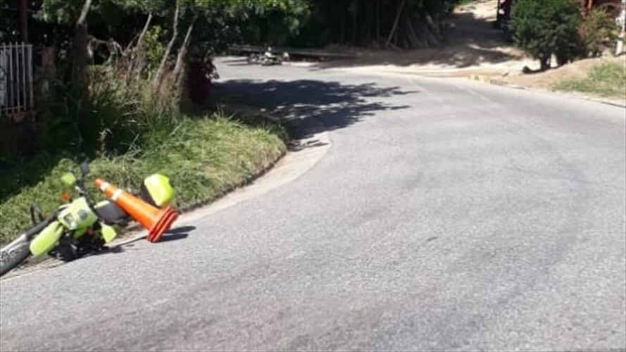 Atentado contra Policías en Norte de Santander. Foto: Cortesía