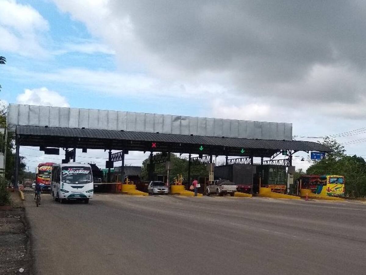 Habitantes piden el desmonte del peaje de Sabanagrade, Atlántico