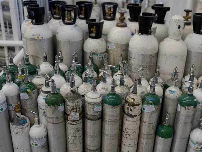 En estas entidades médicas hay 220 pacientes con ventiladores y de gravedad, que necesitan oxígeno. Foto: Colprensa