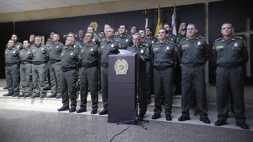 Cambio en la cúpula policial. Foto: Colprensa