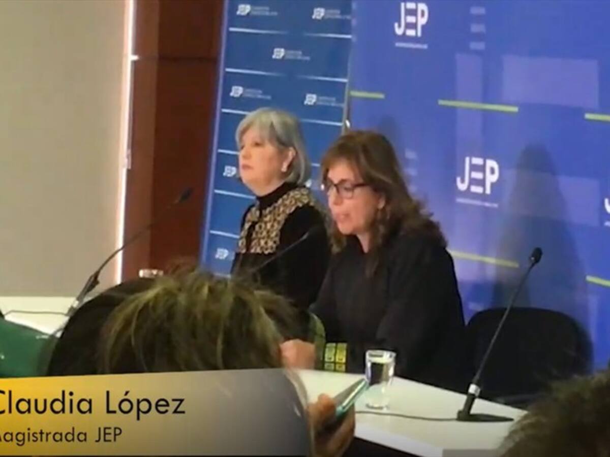 Razones por las cuales la magistrada de la JEP Claudia López realizó salvamento de voto