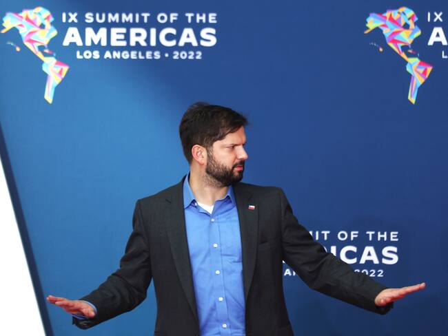 Gabriel Boric, presidente de Chile. Foto de Mario Tama/Getty Images