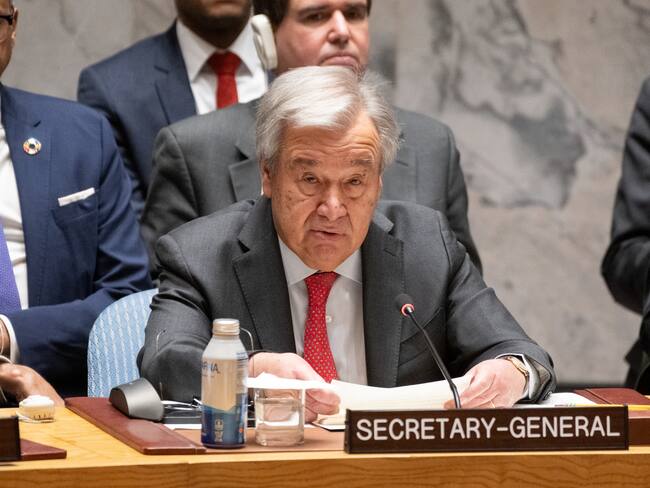 António Guterres. Foto: Getty Images.