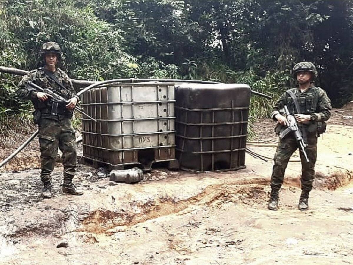 Neutralizada refinería ilegal del ELN en el Catatumbo