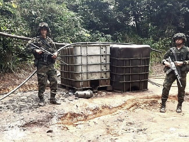 Neutralizada refinería ilegal del ELN en el Catatumbo- Ejército Nacional