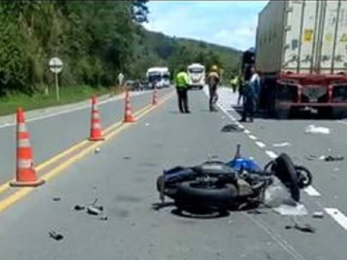 Padre e hija fallecieron en un accidente en la vía Manizales - Medellín