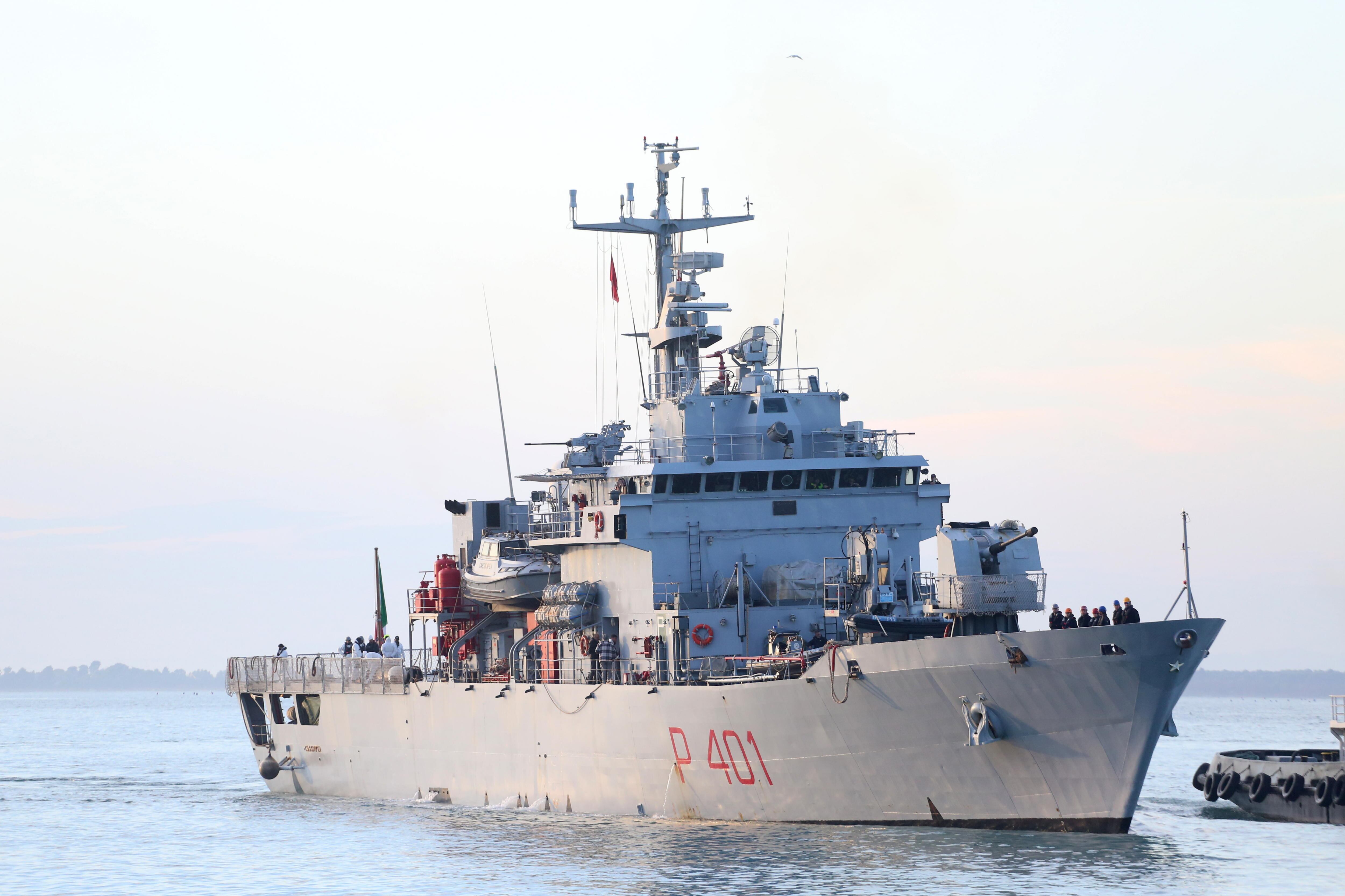 La Justicia italiana volvió a rechazar la detención de 43 inmigrantes en Albania. FOTO: EFE/EPA/MALTON DIBRA