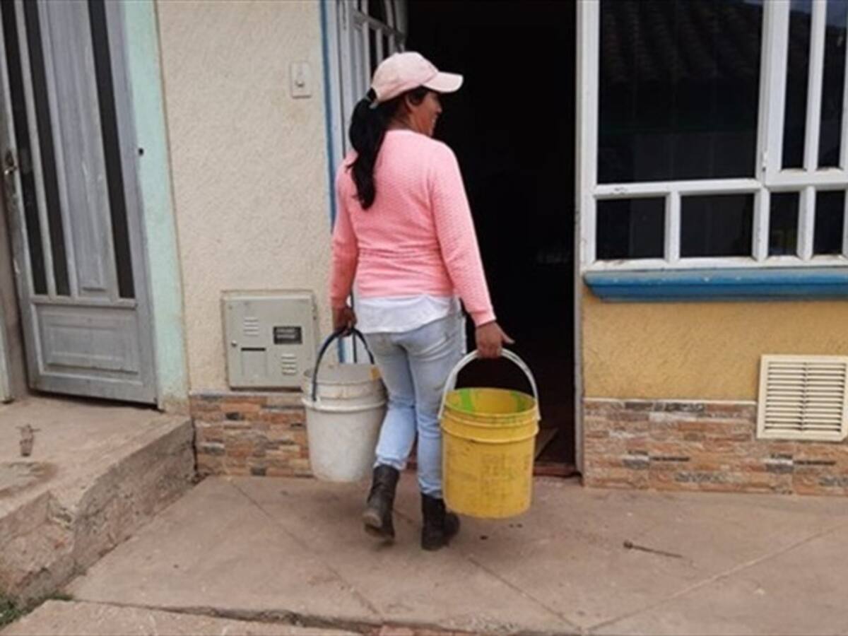 Cinco municipios de Boyacá presentan desabastecimiento de agua potable