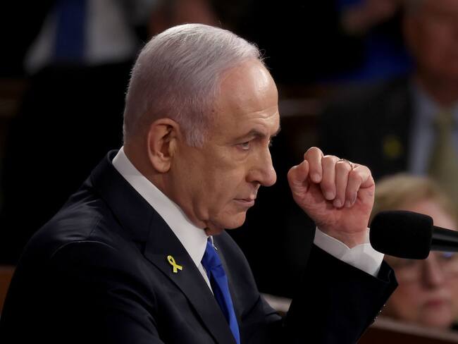 Benjamín Netanyahu. I Foto: Justin Sullivan/Getty Images.