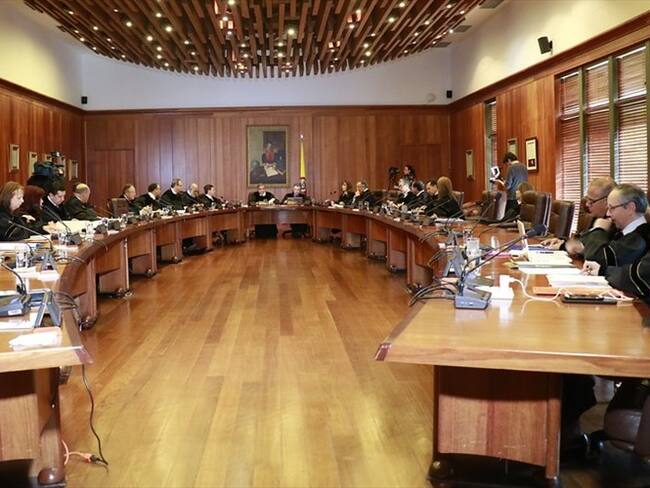 Corte entregó formalmente a la JEP los primeros expedientes. Foto: Colprensa