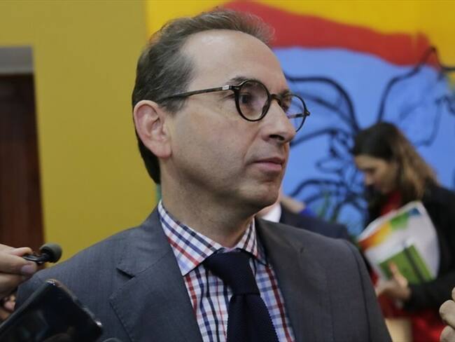 El ministro de Agricultura, Andrés Valencia Pinzón. Foto: Colprensa