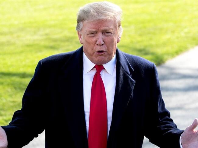 Trump dice que China mueve tropas a la frontera con Hong Kong y pide "calma". Foto: Agencia EFE