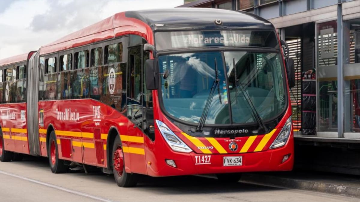 Estaciones de TransMilenio cerradas este 5 de septiembre