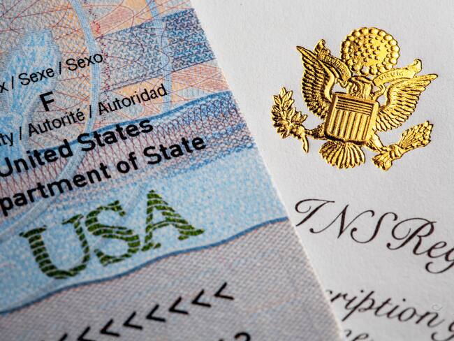 Visa norteamericana. Foto: Getty Images