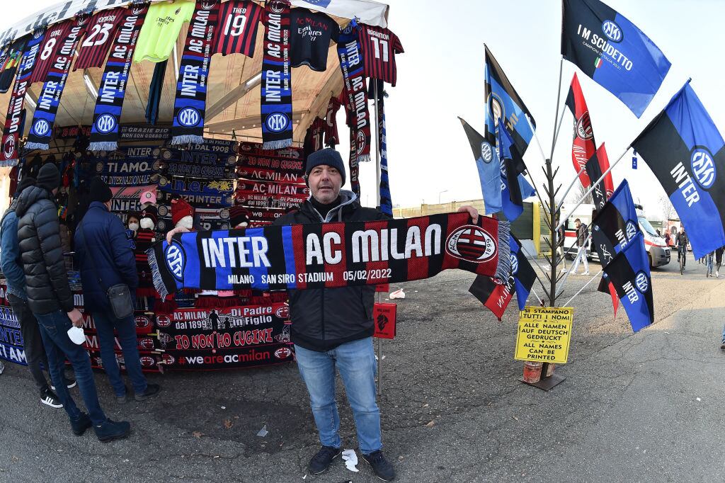 Inter vs. Milan. Foto: Getty Images.