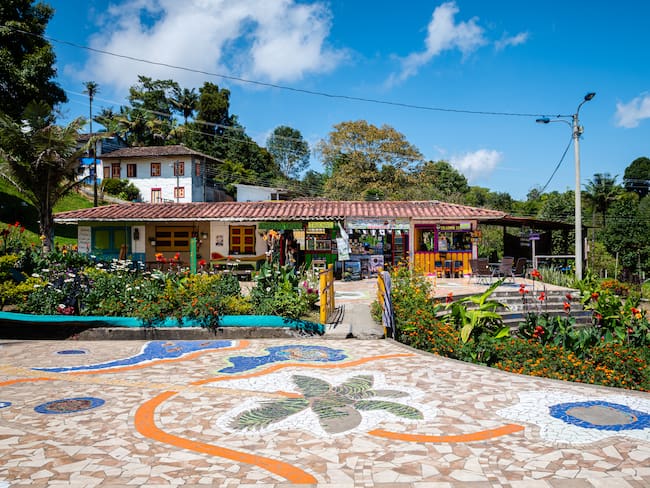 Vivienda ubicada en Salento, Quindío (Foto: Getty Images)